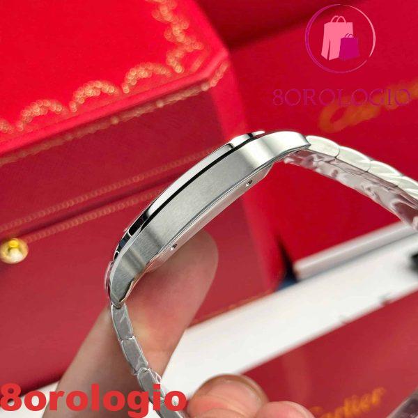 Cartier Santos WSSA0064 Quadrante Marrone Modello Grande Migliore Replica BVF 39.8mm Orologio - immagine 5