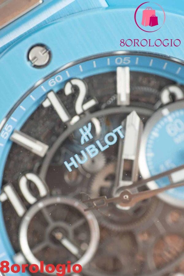 Hublot Big Bang Unico Sky Blue Ceramic Migliore Replica BBF 42mm Orologio - immagine 8