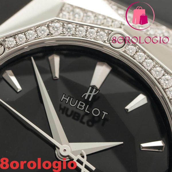 Hublot Classic Fusion Orlinski Titanium Black Alternative Pavé Custom Moissanite Replica 1:1 40mm Orologio - immagine 7