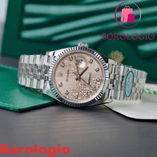 Rolex Datejust 116234-0023 Quadrante Computer Sundust Jubilee Replica 1:1 Clean Factory 36mm Orologio - immagine 7