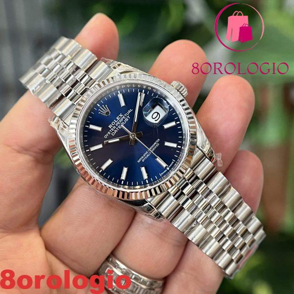 Rolex Datejust 36 126234 Quadrante Blu Luminoso Bracciale Jubilee Migliore Replica VS Factory Orologio - immagine 5