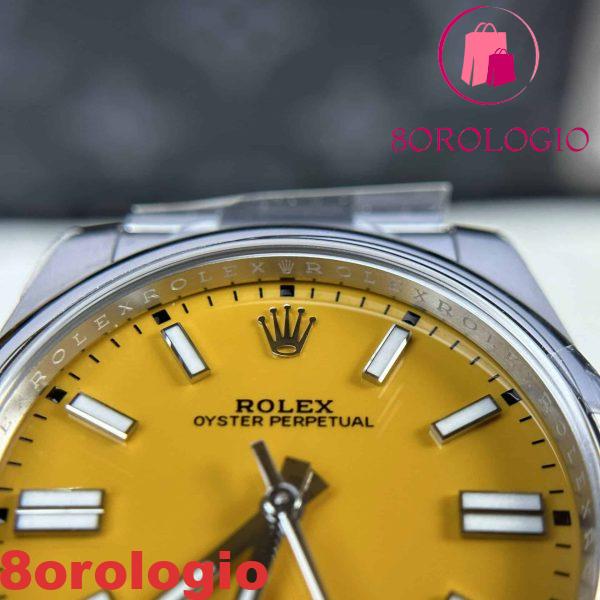 Rolex Oyster Perpetual 124300 Quadrante Giallo Replica di Alta Qualità Clean Factory 41mm Orologio - immagine 7