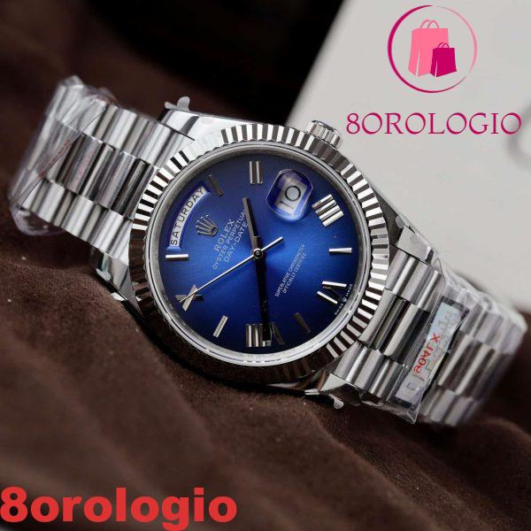 Rolex Day-Date 228236 Quadrante Blu Ombré 185g Migliore Replica Super Clone 40mm Orologio - immagine 8