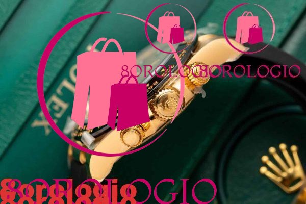 Replica Rolex Daytona 116518 Oro Giallo Quadrante Champagne Oysterflex 40mm Orologio - immagine 5