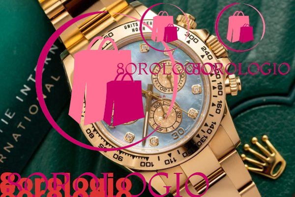 Rolex Daytona Oro Giallo Quadrante Personalizzato Viola MOP Miglior Replica 40mm Orologio - immagine 6
