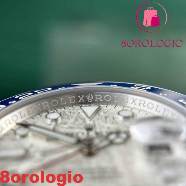 Rolex GMT-Master II 126719BLRO Meteorite Dial Oyster Bracelet Replica Migliore 40mm C+ Factory Orologio - immagine 8