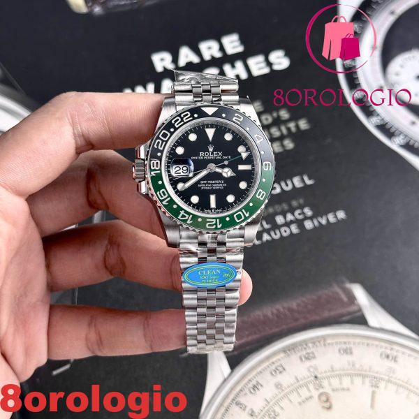 Rolex GMT-Master II Sprite Jubilee Bracciale Replica di Alta Qualità 40mm Orologio - immagine 7