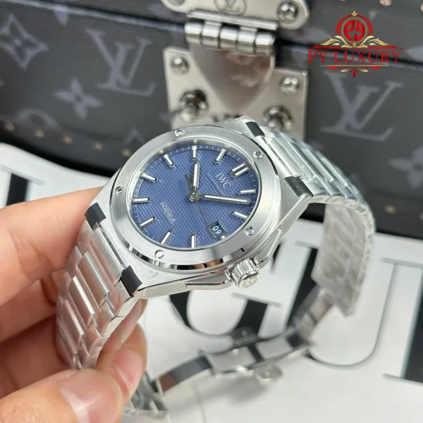IWC Ingenieur IW328907 Automatic Quadrante Blu 1:1 Migliore Replica V7 Factory 40mm Orologio - immagine 10