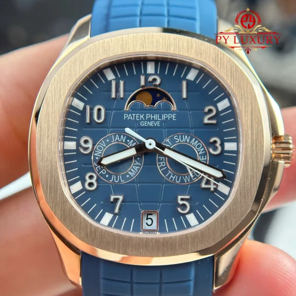 Patek Philippe Aquanaut Luce 5261R-001 Quadrante Blu-grigio Miglior Replica 39,9mm Orologio - immagine 5