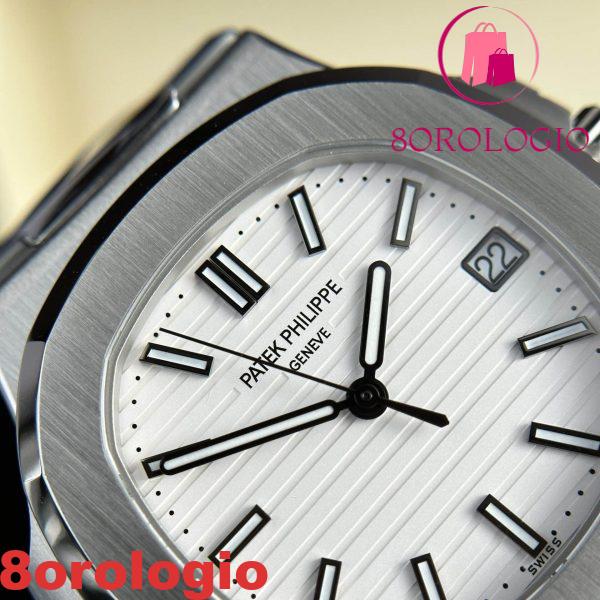 Patek Philippe Nautilus 5711/1A-011 Quadrante Bianco Super Replica 40mm Orologio - immagine 5