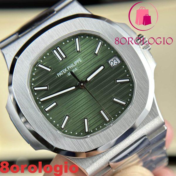 Patek Philippe Nautilus 5711/1A-014 Acciaio Quadrante Verde Migliore Replica 40mm Orologio - immagine 5