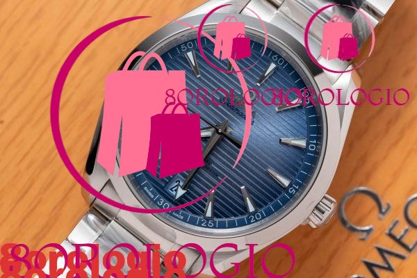 Omega Seamaster Aqua Terra 150M Summer Blue Miglior Replica 41mm Orologio - immagine 5