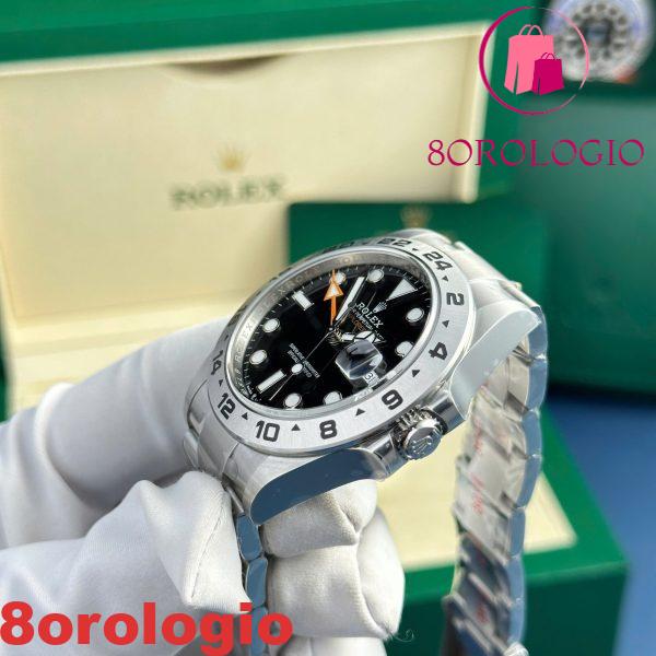 Rolex Explorer II 226570 Quadrante Nero Replica Migliore Qualità Clean Factory 42mm Orologio - immagine 6