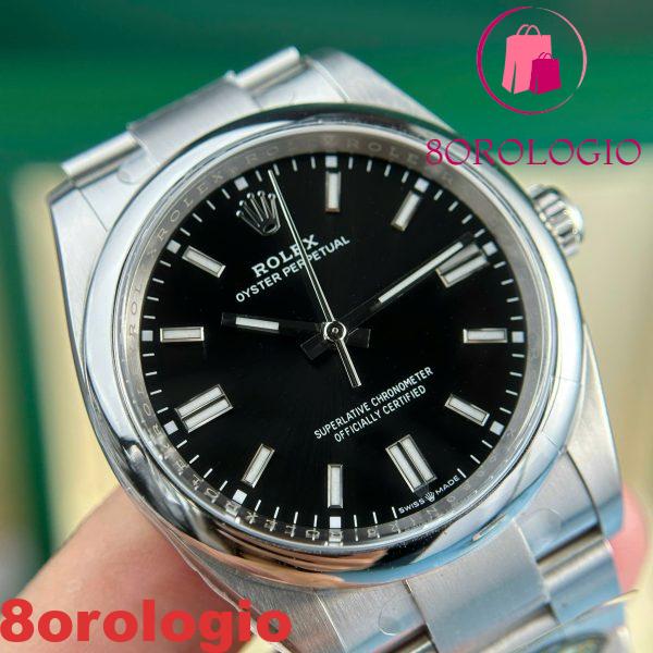 Rolex Oyster Perpetual 126000 Quadrante Nero 1:1 Super Clone Replica Clean Factory 36mm Orologio - immagine 9