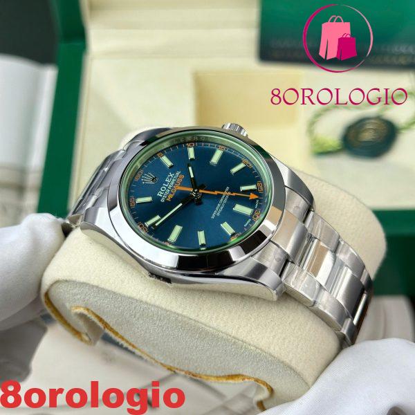 Rolex Oyster Perpetual Milgauss 116400GV-0002 Quadrante Z-Blue Miglior Replica VS Factory 40mm Orologio - immagine 7