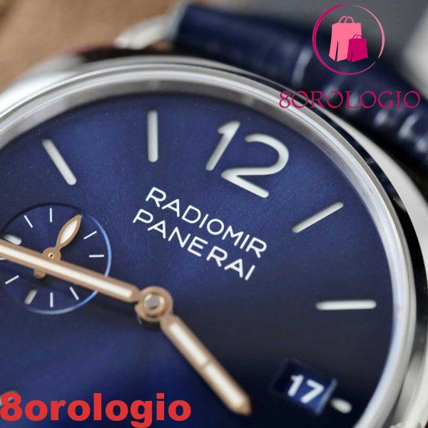 Panerai Radiomir Quaranta Quadrante Blu Cinturino in Pelle PAM01293 1:1 Migliore Replica VSF 40mm Orologio - immagine 6