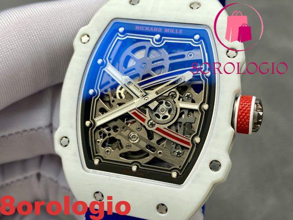 Richard Mille RM 67-02 Alexis Pinturault Edition Extra Flat Replica 1:1 38.7 x 47.52mm Orologio - immagine 5