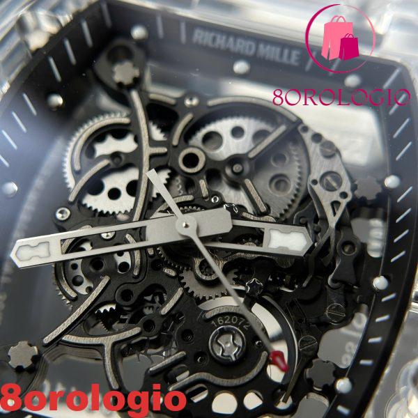 Richard Mille RM055 AET Remould Richard Mille Sapphire Migliore Replica Sonic Factory 42.7mm Orologio - immagine 8