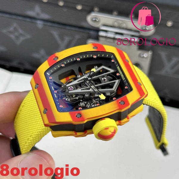Richard Mille RM27-03 Rafael Nadal Tourbillon Carbon TPT Miglior Replica BBR 40.3mm Orologio - immagine 6