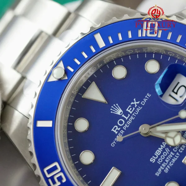 Rolex Submariner 116619LB Quadrante Blu 1:1 Replica di Migliore Qualità VSF 40mm Orologio - immagine 6