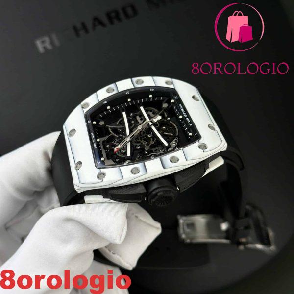 Richard Mille RM61-01 Ultimate Edition Yohan Blake Carbon TPT Migliore Replica RMF 42.7 X 50.2mm Orologio - immagine 6
