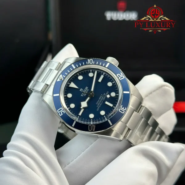 Replica Tudor Black Bay 58 M79030b-0001 Quadrante Blu Lunetta Blu ZF 39mm Orologio - immagine 6