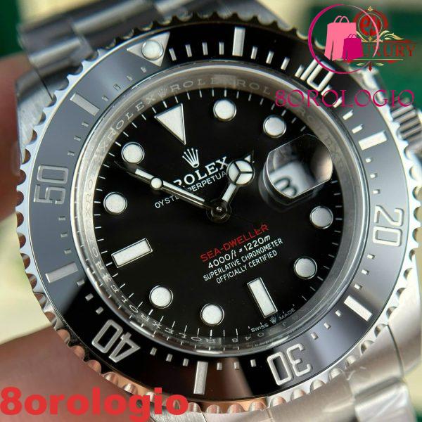Rolex Sea-Dweller 126600-0002 Quadrante Nero Migliore Replica VS Factory 43mm Orologio - immagine 10