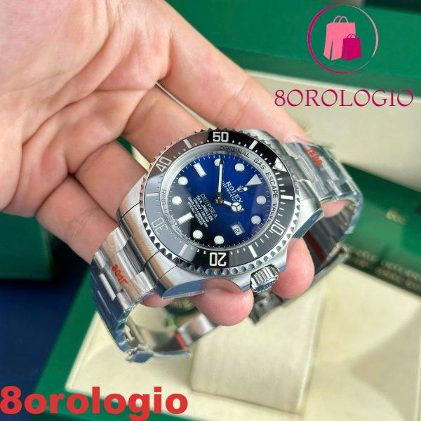 Rolex Sea-Dweller Deepsea 126660 D-Blue Dial Miglior Replica V9 Factory 44mm Orologio - immagine 12
