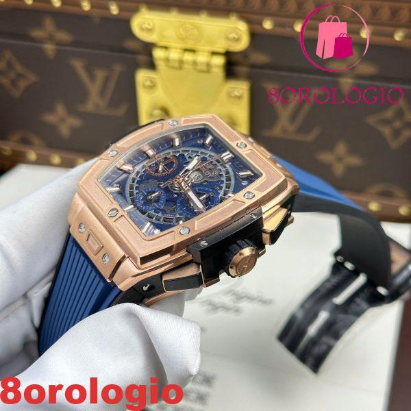 Hublot Spirit Of Big Bang King Gold Blue Miglior Replica BBF 42mm Orologio - immagine 6