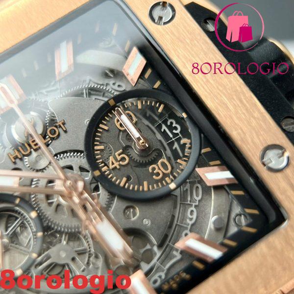 Replica di Alta Qualità Hublot Square Bang Unico King Gold BBF 42mm Orologio - immagine 6
