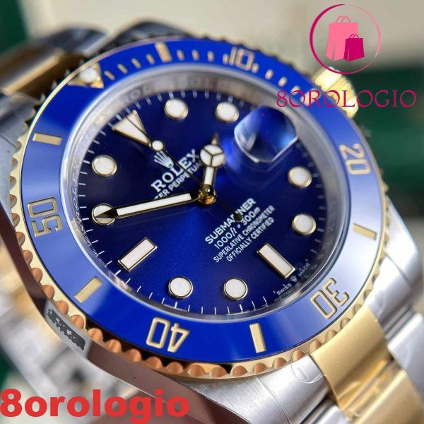 Rolex Submariner Date 126613LB Ghiera Bicolore Quadrante Blu Replica VS Factory Alta Qualità 41mm Orologio - immagine 8