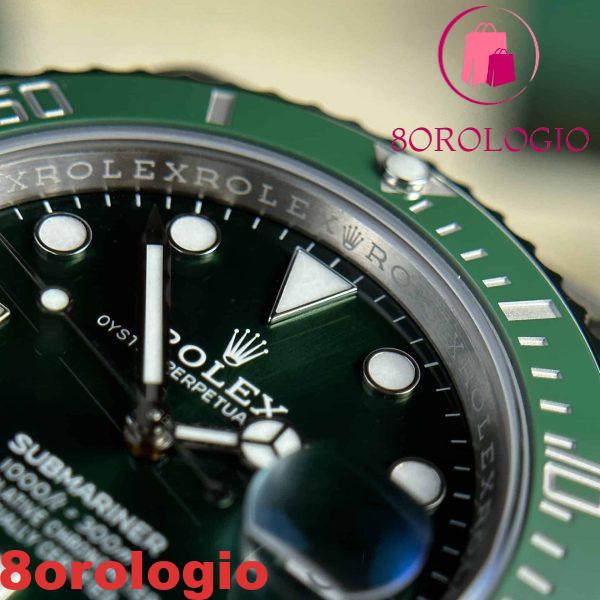 Rolex Submariner Hulk 116610LV Quadrante Verde Migliore Replica 40mm Orologio - immagine 8