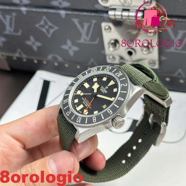 Tudor Pelagos FXD GMT Titanium M2542G247NU-0002 Quadrante Nero 42mm Migliore Replica Orologio - immagine 7