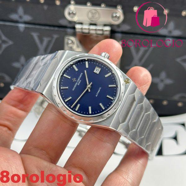 Vacheron Constantin Historiques 222 Quadrante Blu Edizione Migliore 1:1 Replica 8+ Factory 37mm Orologio - immagine 8