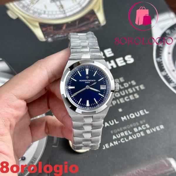 Vacheron Constantin Overseas 4500V Quadrante Blu Miglior Replica PPF 41mm Orologio - immagine 7