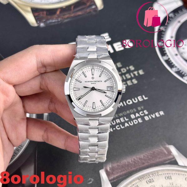 Vacheron Constantin Overseas 4500V Quadrante Bianco Replica PPF 41mm Orologio - immagine 8
