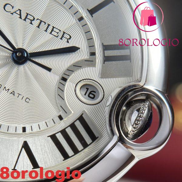 Cartier Ballon Bleu W69012Z4 Quadrante Bianco Replica Migliore 42mm Orologio - immagine 7