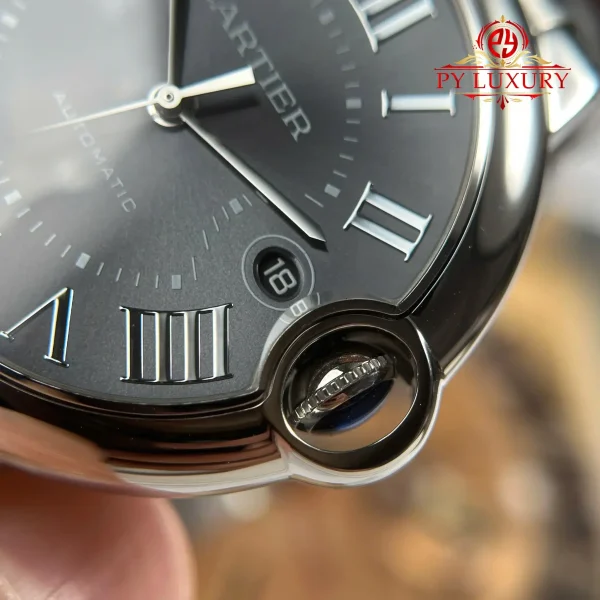 Cartier Ballon Bleu De Cartier WSBB0060 Quadrante Grigio Migliore Replica AF 40mm Orologio - immagine 8
