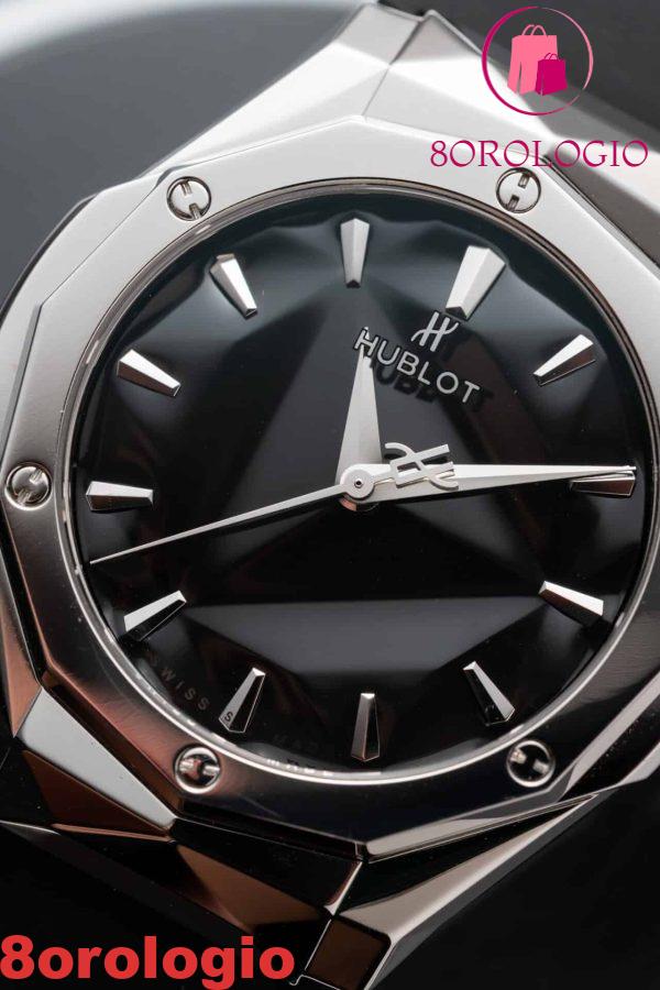 Hublot Classic Fusion Orlinski Titanio Quadrante Nero Migliore Replica APS 40mm Orologio - immagine 6