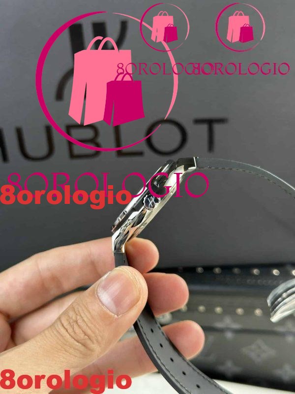 Hublot Classic Fusion Titanium Quadrante Grigio Replica Super Clone JJF 38mm Orologio - immagine 6