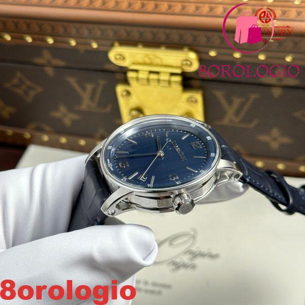Audemars Piguet Code 11.59 Automatic 15210BC Quadrante Blu Cinturino in Pelle 1:1 Miglior Replica APSF 41mm Orologio - immagine 10