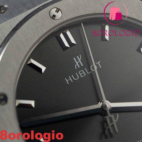 Hublot Classic Fusion Titanium Quadrante Racing Grey Miglior Replica JJF 42mm Orologio - immagine 8