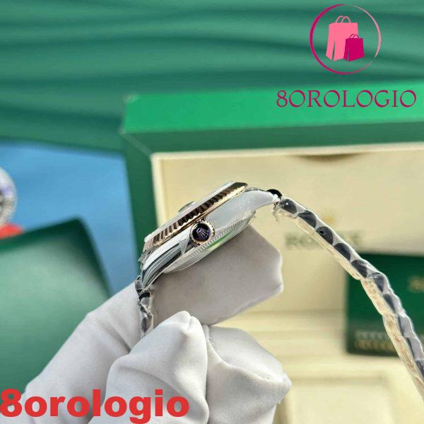 Replica Rolex Datejust 278271-0006 Bicolore Oro Rosa Quadrante Colore Rosé Jubilee 31mm Orologio - immagine 7