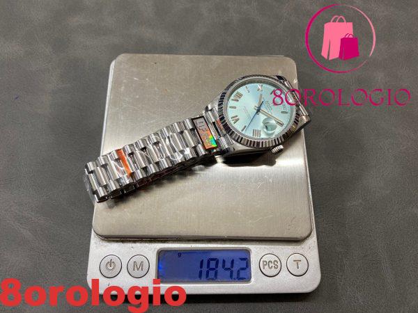 Replica Migliore Rolex Day-Date 228236-0012 Quadrante Blu Ghiaccio 184g 40mm Orologio - immagine 7