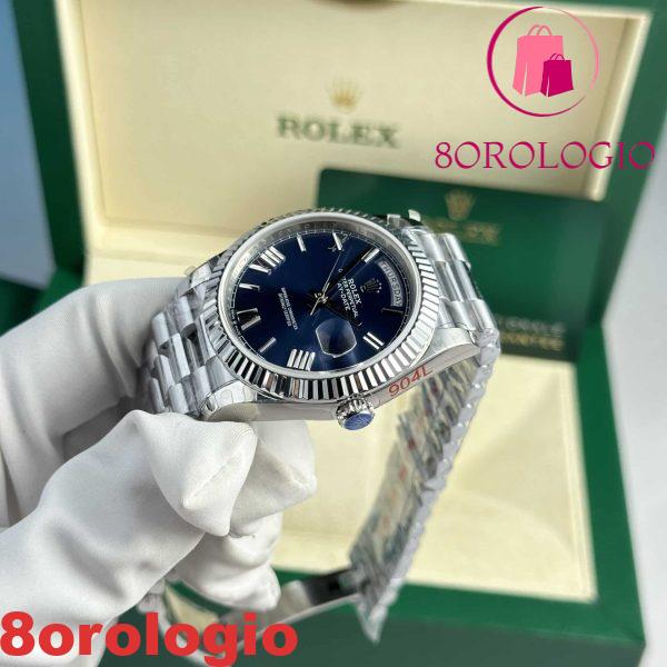 Rolex Day-Date 228239-0007 Quadrante Blu Romano 178g GMF V3 Migliore Replica 40mm Orologio - immagine 8