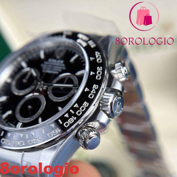 Rolex Daytona Godzilla 126500LN Quadrante Nero Super Replica Clean Factory 40mm Orologio - immagine 9