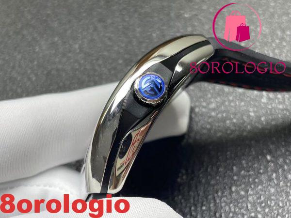 Replica Franck Muller Vanguard V45 Croatia ZVONIMIR Acciaio Cinturino in Pelle 1:1 Migliore Copia ABF 45mm Orologio - immagine 6