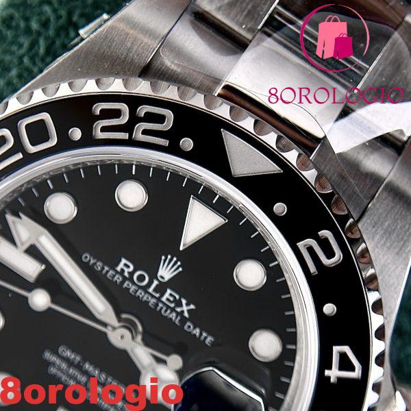 Rolex GMT-Master II 126710BLNR-0003 Batman Bracciale Oyster Replica Clean Factory 40mm Orologio - immagine 9