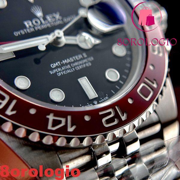 Rolex GMT-Master II 126710BLRO-0001 Pepsi Jubilee Bracelet Replica 1:1 Clean Factory 40mm Orologio - immagine 10