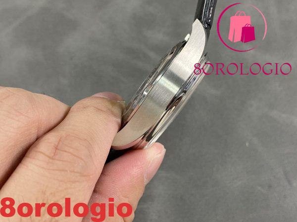 IWC Portugieser Chronograph Classic IW390302 Quadrante Bianco Cinturino in Pelle Replica Migliore APSF 42mm Orologio - immagine 6